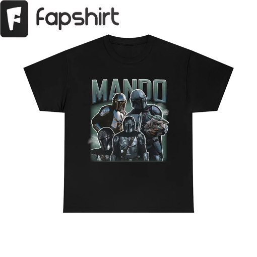 Mandalorian Shirt | Pedro Pascal Vintage Tee | Mando T-Shirt | Star Wars Unisex Top