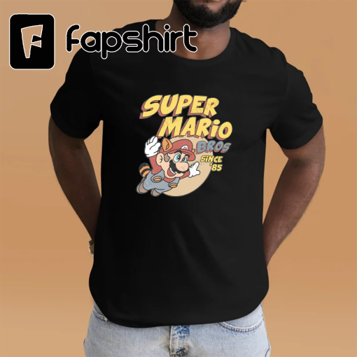 Retro Super Mario Shirt, Mario Since 1985 Shirt, Super Mario Family Shirt, Super Mario Bros Vintage Shirt, Mario Group Birthday Shirt