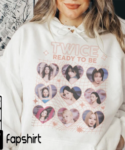 Twice Kpop, Ready To be Shirt, Vintage…