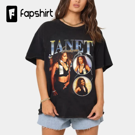 90s Janet Jackson Vintage T shirt, Janet jackson T shirts, Janet jackson Vintage Sweatshirt Music, Hip Hop tshirt, Fan tshirt