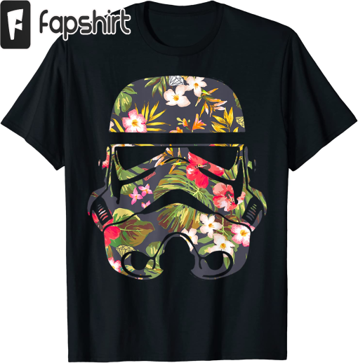 Star Wars Tropical Stormtrooper Floral Print T-Shirt