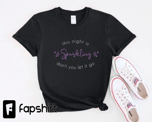 Enchanted This Night Is Sparkling Speak Now Swiftie T Shirt