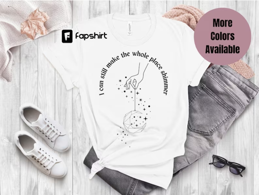 I Can Still Make the Whole Place Shimmer Graphic Tee | Lyric Shirt | Taylor Swift | Midnights | Bejeweled