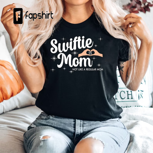 Swiftie Mom Shirt, Taylor Merch For Swifties Gift, Iconic Hand Heart, Taylor Shirt, Swiftie Shirt, Swiftie Gift, Funny Swiftie Shirt For Mom