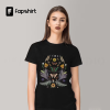 Academia Graphic Womens White tshirt | Floral Tshirts | T-Shirt for women