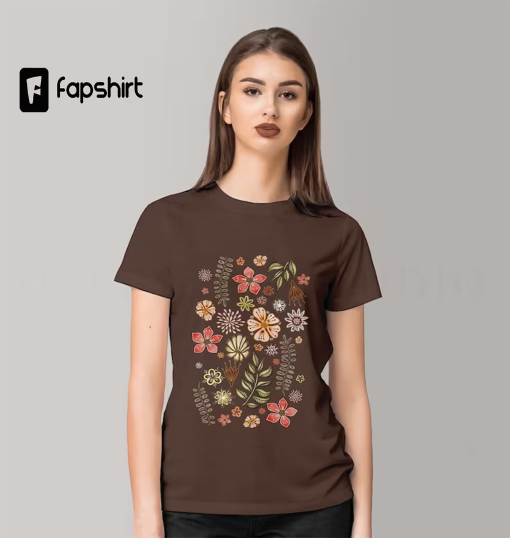 RETRO Floral tshirt | 70’s TShirt for women | Cute T Shirt