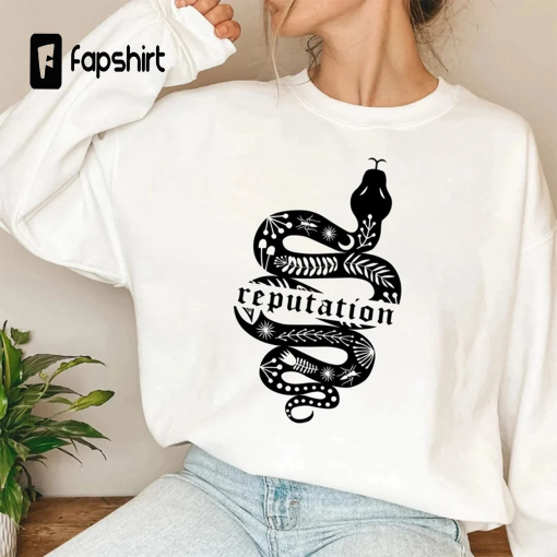 Reputation Snake Shirt, Swiftie Fan Sweatshirt, Swiftie Look What You Made Me Do Unisex Shirt, Birthday Gift Hoodie, Gift For Her