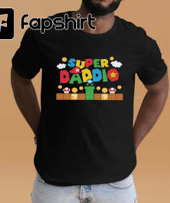 Super Daddio T-Shirt, Fathers Day Shirt, Gamer…