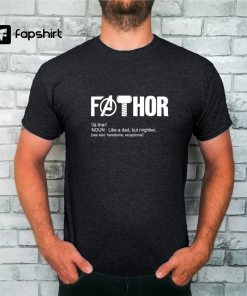 Fathor Shirt, Avengers Daddy Hero T-shirt, Funny…