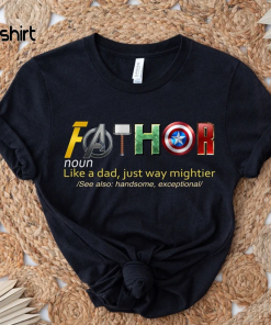 Fathor, Thor, Avengers Shirt, Father’s Day Gift,…