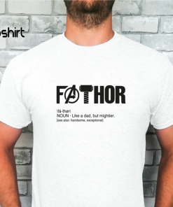 Fathor Shirt, Avengers Daddy Hero T-shirt, Funny…