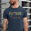 Fathor Shirt, Avengers Daddy Hero T-shirt, Funny Dad Gift T-Shirt, Fathers Day Gift Shirt, Best Dad T-shirt, New Dad Tee, Grandpa Shirt