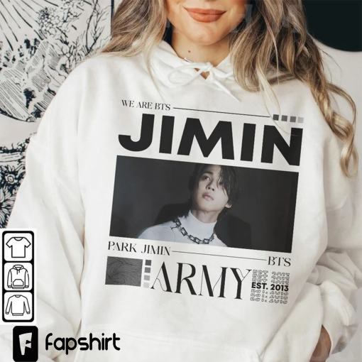 Vintage Jimin Shirt, Jimin Unisex Kpop Shirt,BTS Shirt, Vintage Style Korean Pop Sweatshirts T-Shirt Hoodie