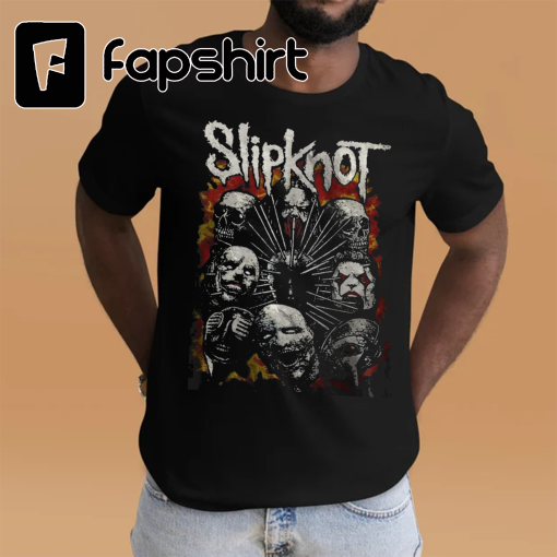 Retro 90s Slipknot Tee, Vintage Slipknot Shirt, Vintage Rock Tee, Vintage Bootleg Inspired Tee