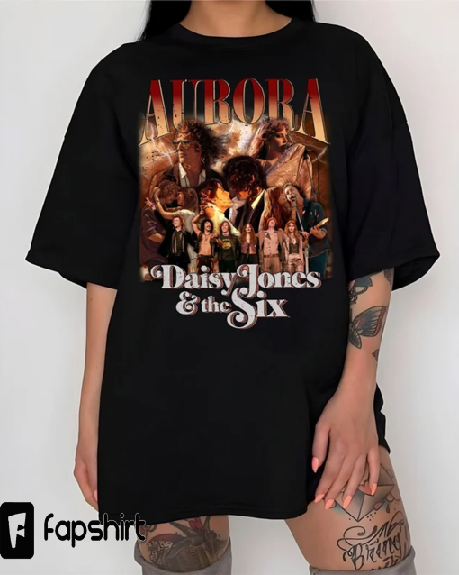 Daisy Jones Aurora World Tour Shirt, Daisy Jones And The Six Band Concert Shirt, Aurora Album Merch, Aurora World tour, Billy Dunne Camila