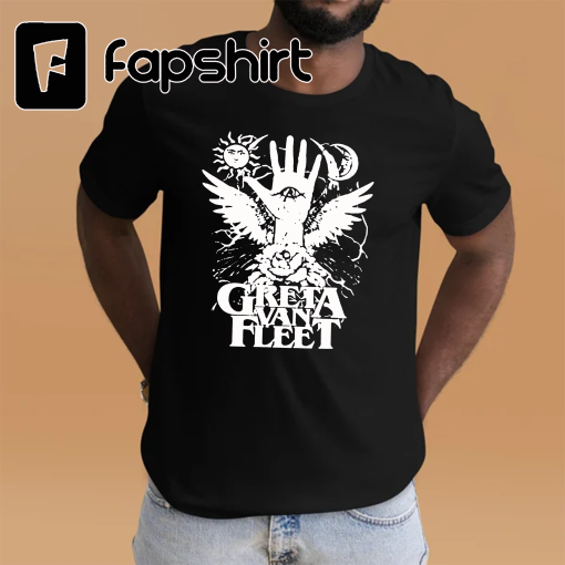 Greta Van Fleet Shirt, Greta Van Fleet Homage T-shirt, Vintage Greta Van Fleet shirt, Greta Van Fleet Fan Gift, Greta Van Fleet Bootleg tee