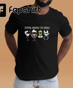 Sipping Around The World Evil Queens Shirt,…