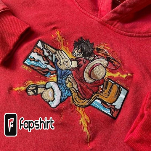 luffy onepiece embroidered