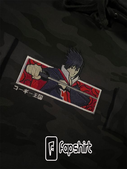 Anime Inspired Custom sasuke akatsuki gym hoodie