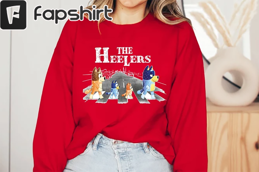 Vintage The Heeler Bluey Family Sweatshirt, The Beatles Birthday Party Sweatshirt, Bluey Heeler Family Sweatshirt, Bluey Gift