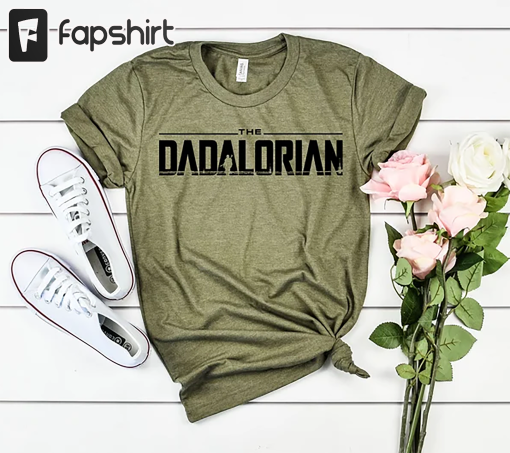 Star Wars Shirt for Dad, The Dadalorian T-shirt, Funny Star Wars Tee, Humor Father’s Day Gift, Galaxy Edge Tee Shirt