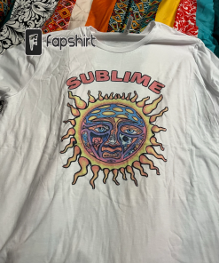 Sublime t-shirt/Unisex tee/ vintage feel/White/rock band