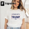 DONALD TRUMP MUGSHOT Black T-Shirt men and women