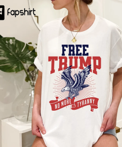 Free Trump Shirt Republican Shirt Trump 2024…