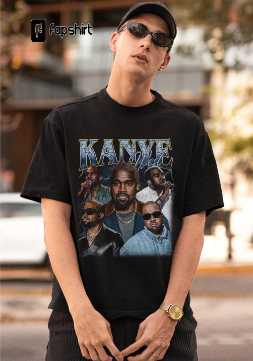 Kanye West Shirt, Kanye West Vintage Shirt, Kanye West Vintage 90s Shirt, Kanye West Fan Tees