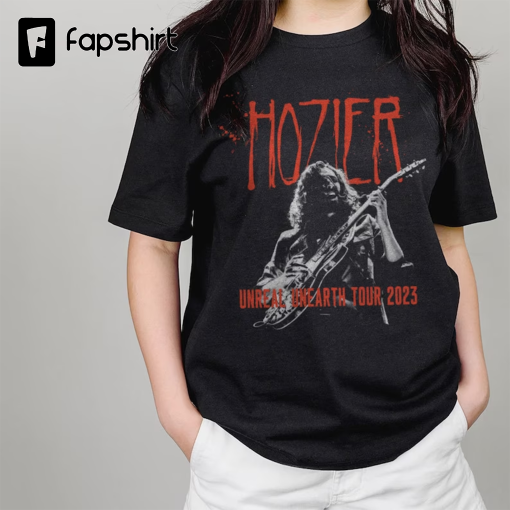 Hozier Unreal Unearth Tour 2023 T Shirt, Unreal Unearth Tour 2023 Merch