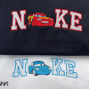 Adventures of Lightning McQueen Embroidered Sweatshirt, Cars McQueen Couple embroidered Sweatshirt