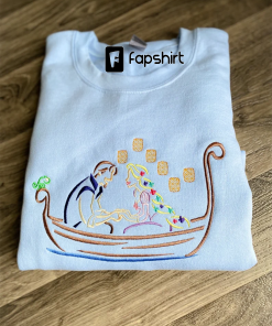 Disney Tangled Embroidered Sweatshirt | Rapunzel and…