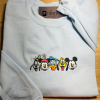 Beauty and the Beast embroidered Crewneck, Disney embroidered sweatshirt