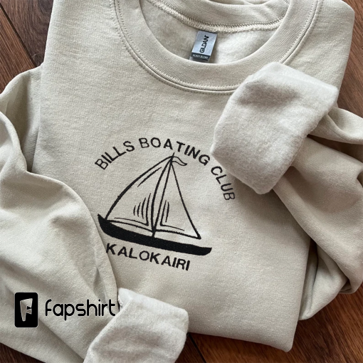 Bills Boating Club Embroidered Sweatshirt