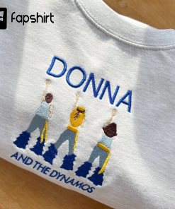 Donna and the Dynamos Embroidered Sweatshirt, Hoodie