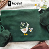 Capybara Embroidered Sweatshirt, Hoodie