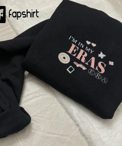 I’m In Eras Taylor Embroidered Sweatshirt, Hoodie