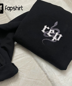 Reputation Taylor Swift Snake Embroidered Sweatshirt, Hoodie