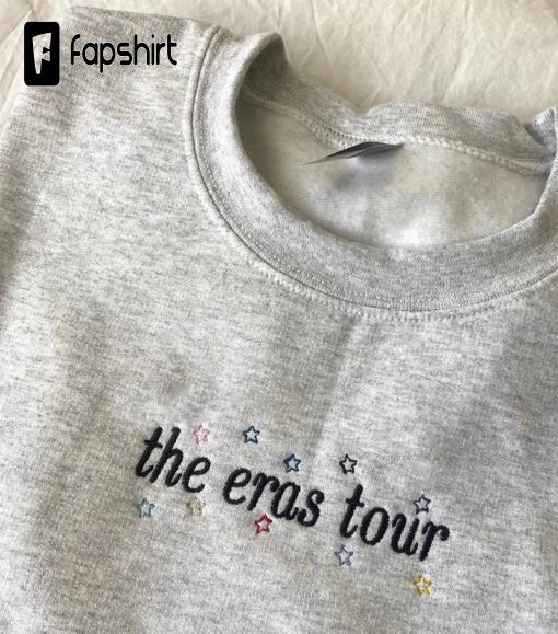 The Eras Tour Embroidered Sweatshirt, Hoodie