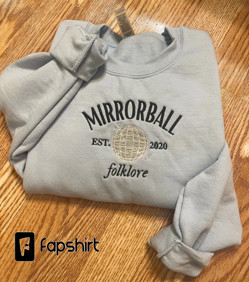 Mirrorball Embroidered Sweatshirt, Hoodie