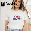 Free Trump T-Shirt Short Sleeve Donald Trump Tee