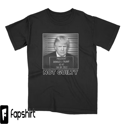 Trump not guilty shirt, Donald Trump shirt, President shirt, 2024 shirt