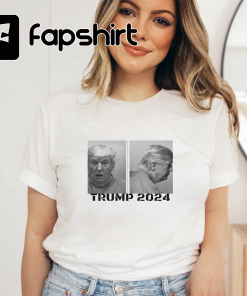 TRUMP 2024 Mugshot T-shirt