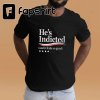 Funny Trump Arrest Shirt, Trump Indicted, Trump Indictment, Liberal Leftist Activist Tee, Anti Trump Anti MAGA Anti Republican