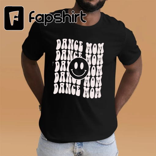 Dance Mom Shirt, Comfort Colors Dance Mama Shirt, Groovy Dance Spirit Crewneck T-shirt for Women, Mother’s Day Dance Shirt