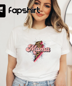 Leopard Mama Shirt Mom Shirt Shirt of…