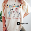 Thanks For Not Swallowing Us Shirt, Custom Kids Name Shirt, Funny Mother’s Day Shirt, Cute Mom Gifts, Personalized Mom Shirt, Mom Shirt