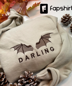 Embroidered Darling Bat Boys Crewneck, A Court…