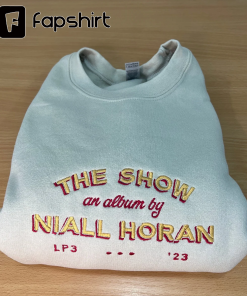 Niall Horan Embroidered Sweatshirt/ T-Shirt/ Hoodie