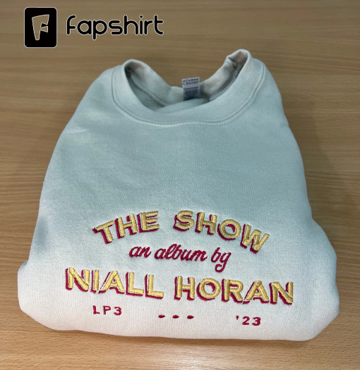 Niall Horan Embroidered Sweatshirt/ T-Shirt/ Hoodie